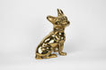 Load image into Gallery viewer, French Bulldog or "Frenchie" Dog Sculpture in Brass
