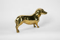 Load image into Gallery viewer, Dachshund Sculpture in Brass

