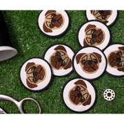 Pug Face Circle Patch 