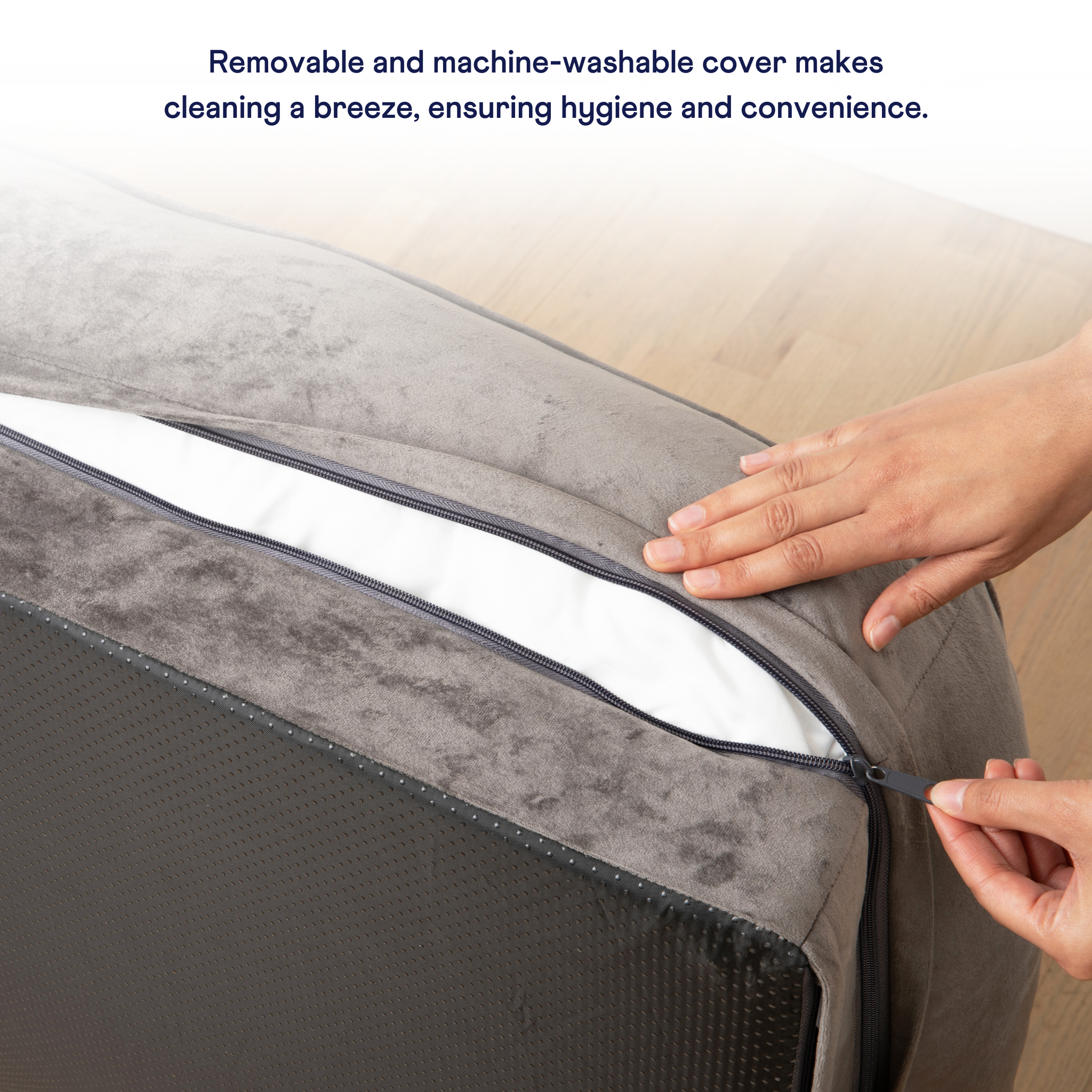 PupChill™ Cooling Bolster Dog Bed 