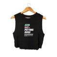 Load image into Gallery viewer, Arm Day Crop Top | Gift for Dog Lovers & Dog Moms
