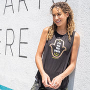 Pet All The Dogs Hamsa | Women's Sleeveless
