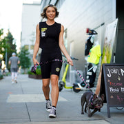 Fitness Goals Crop Top | Gift for Dog Lovers & Dog Owners