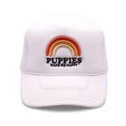 Puppies Rainbow Beach | Foam Trucker Hat