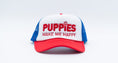 Load image into Gallery viewer, Red White & Blue Puppies | Trucker Hat
