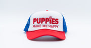 Red White & Blue Puppies | Trucker Hat