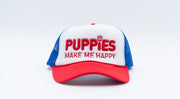 Red White & Blue Puppies | Trucker Hat