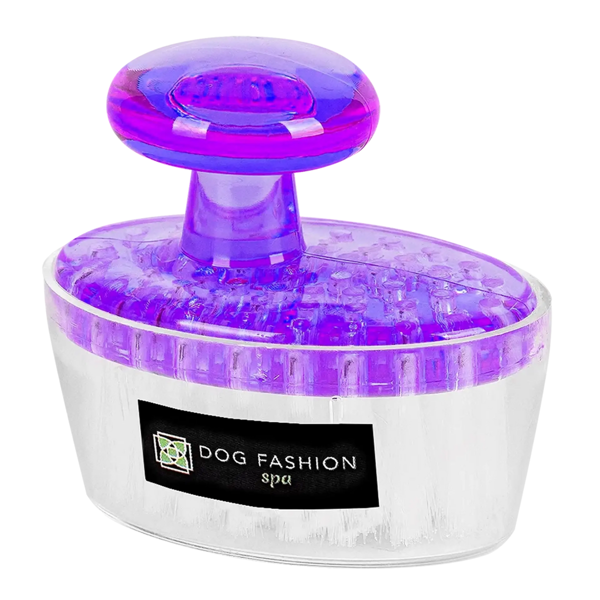 Purple Face and Paw Brush by Dog Fashion Spa