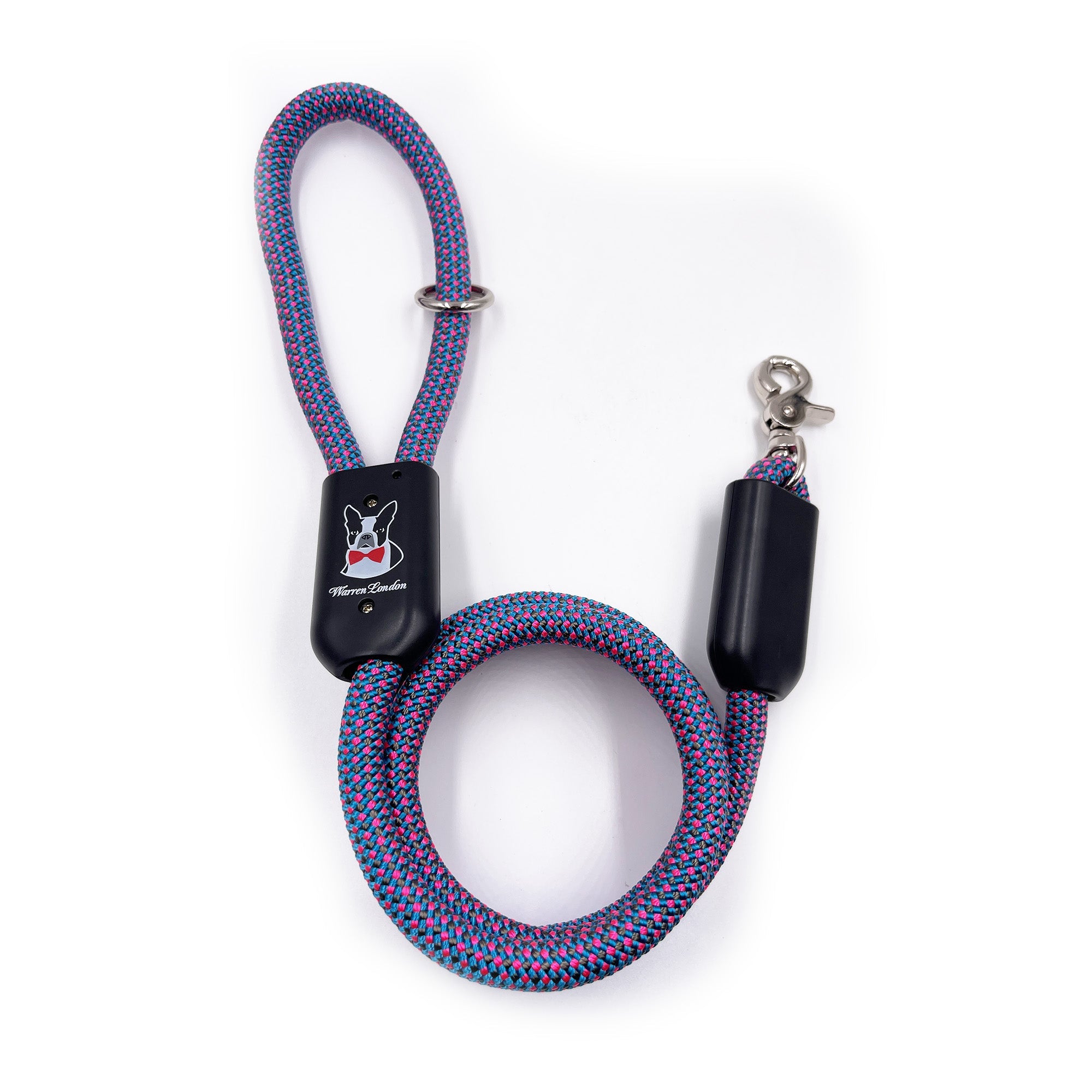 Rope Leash - Rainbow Reflective - Southlake Paws