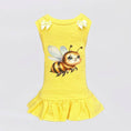 Load image into Gallery viewer, Queen Bee Faux Fur Cotton Handmade Handmade in the USA Dress - Designer Dog Clothes from Southlake Paws
