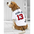 Load image into Gallery viewer, MLB Atlanta Braves Ronald Acuna Jr. Mesh Dog Jersey
