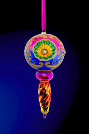 Radiant Riches Polish Glass Ornament