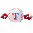 Load image into Gallery viewer, Texas Rangers Nylon Baseball Rope Toy
