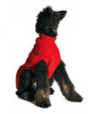 Load image into Gallery viewer, Red Cable Knit Dog Sweater
