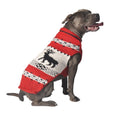 Load image into Gallery viewer, Red Reindeer Shawl Dog Sweater
