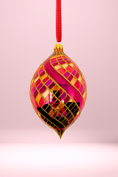 Load image into Gallery viewer, Red Hot Jackpot Spinner Glass Ornament - Southlake Paws
