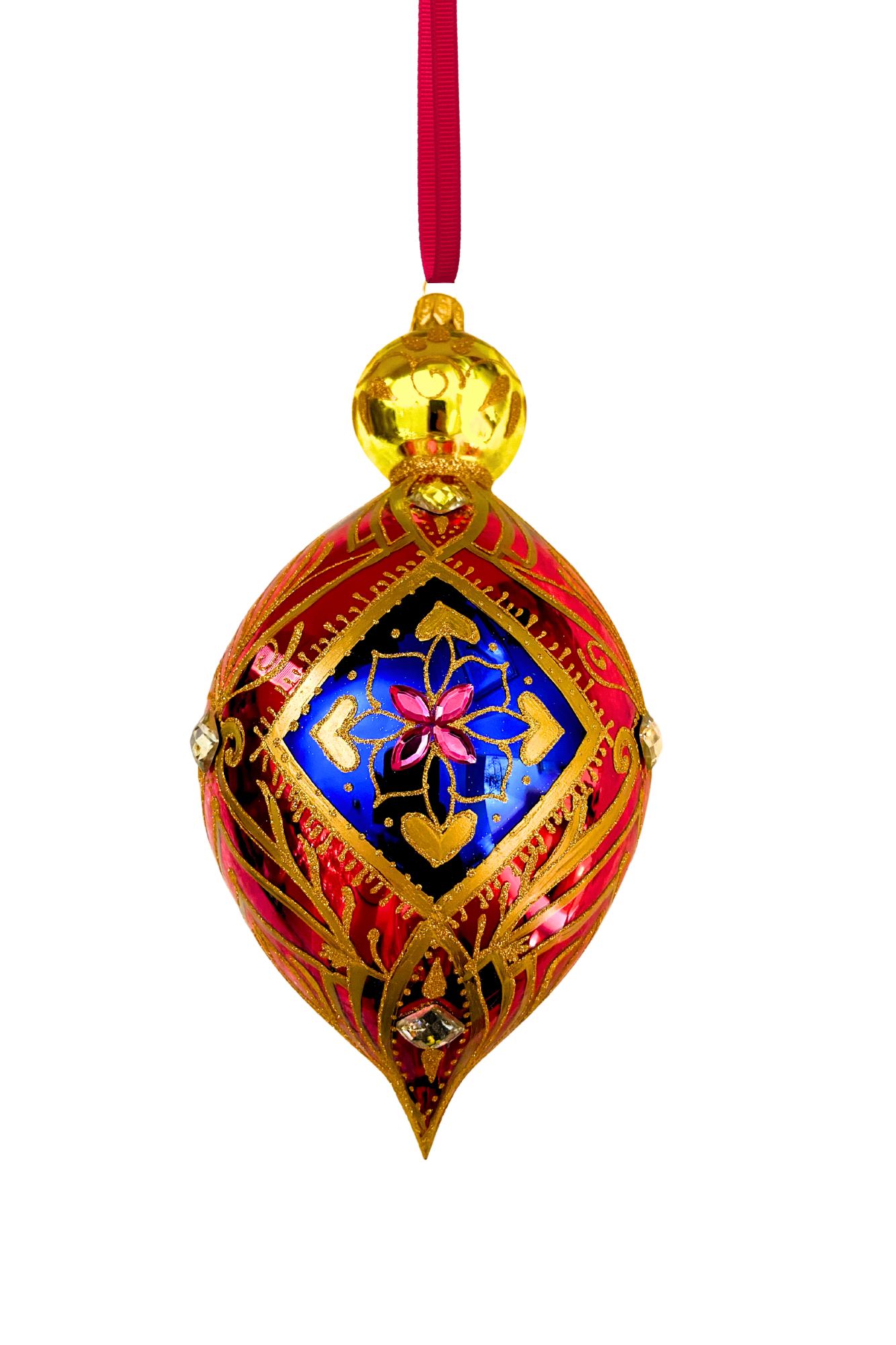 Resilience Glass Ornament - Southlake Paws