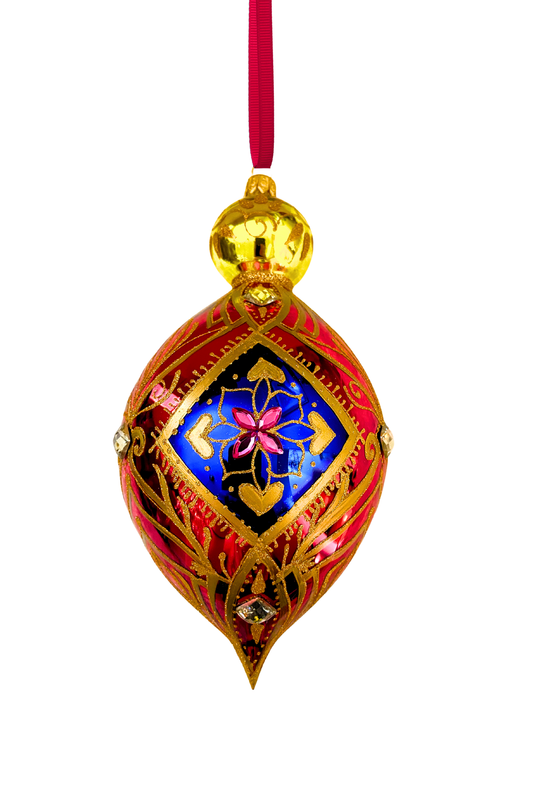 Resilience Glass Ornament - Southlake Paws