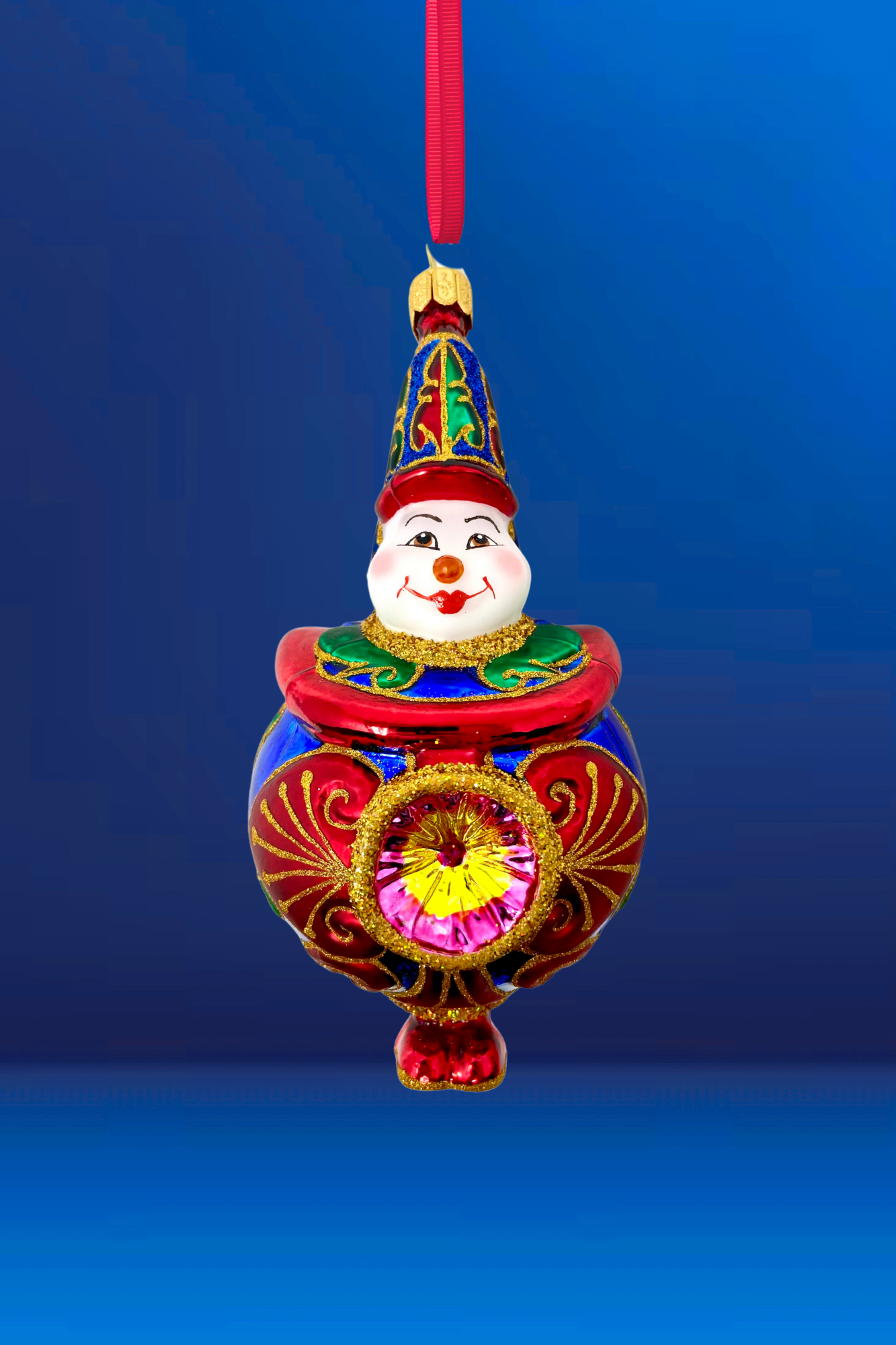 Ringmaster of Radiance Glass Ornament - Southlake Paws