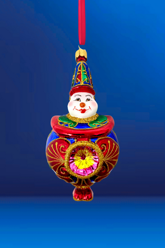 Ringmaster of Radiance Glass Ornament - Southlake Paws