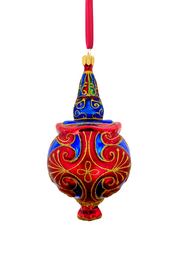 Ringmaster of Radiance Glass Ornament