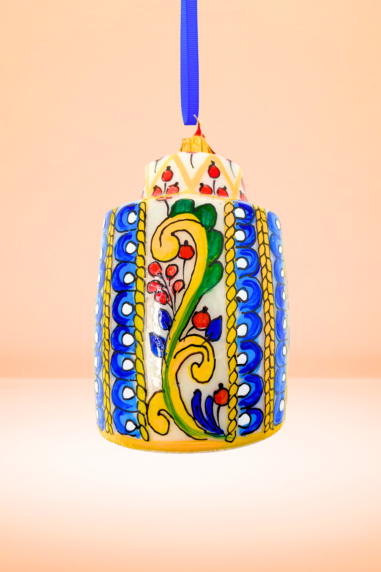 Romano Cookie Jar Polish Glass Ornament - Southlake Paws