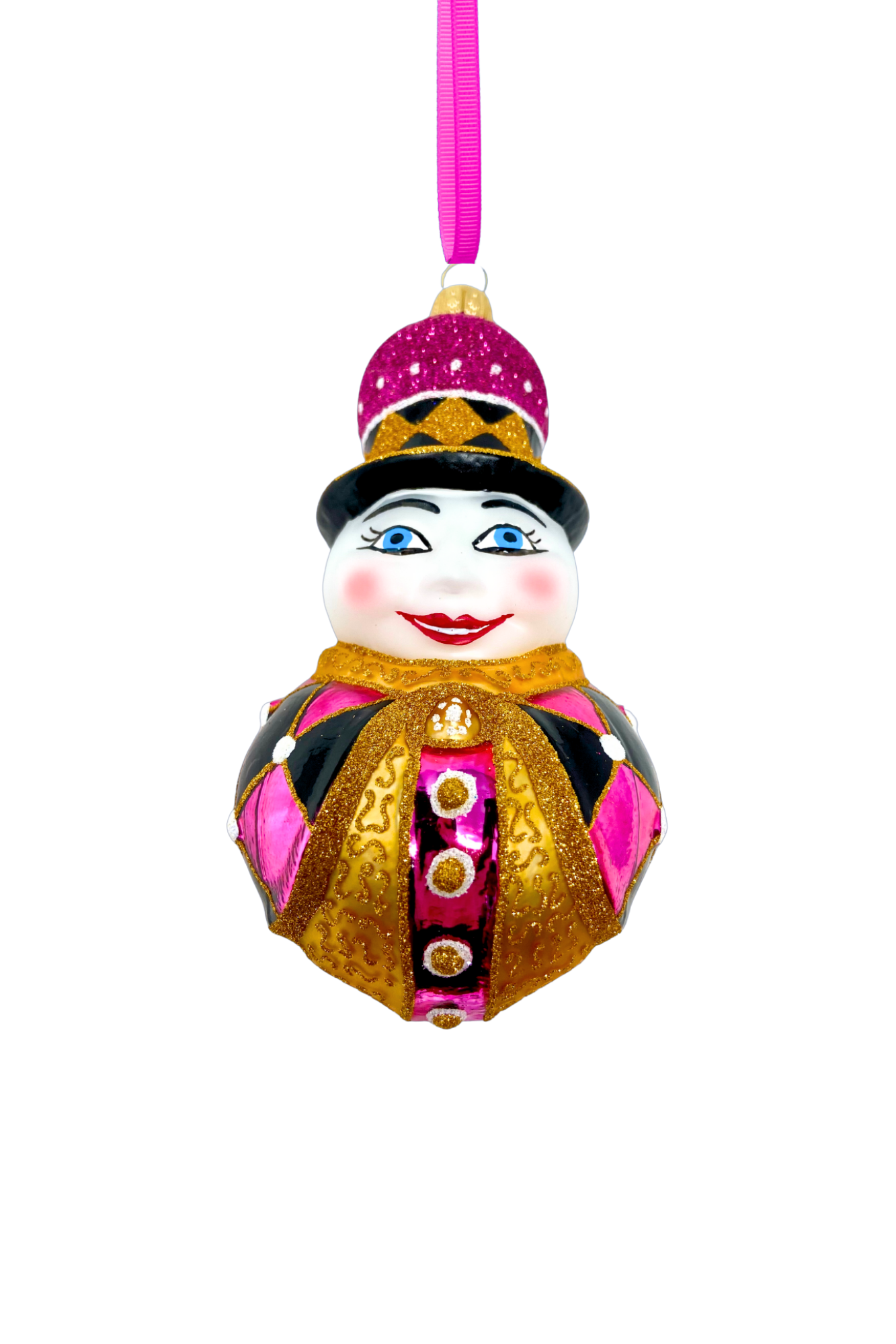 Rosie Noelle Snowman Glass Ornament - Southlake Paws