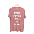 Load image into Gallery viewer, Rescue Puppies Make Me Happy Title | Uni-Sex Crewneck Tee
