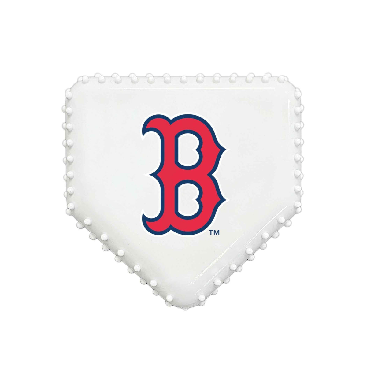 Boston Red Sox Hard Nylon Homeplate Chew Toy