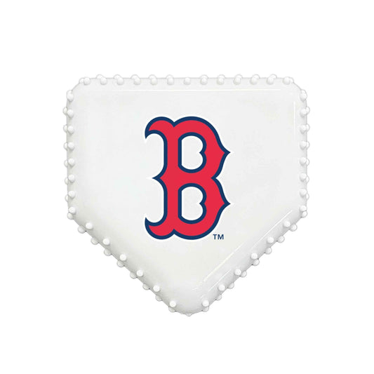 Boston Red Sox Hard Nylon Homeplate Chew Toy