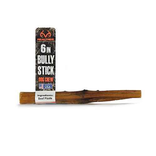 Realtree Bully Stick Dog Chew (Individually Sold)