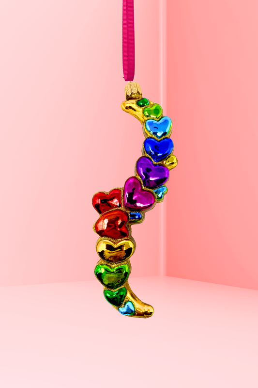 Rushes of Love Polish Glass Ornament - Southlake Paws