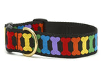 Rainbones Extra Wide Dog Collar 1.5