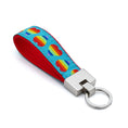 Load image into Gallery viewer, Rainbow Hearts Key Ring
