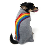 Rainbow Turtleneck Sweater