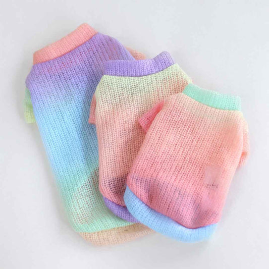 Hello Doggie Rainbow Dog Sweater Sweaters