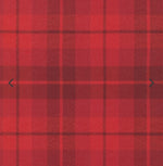 Red Plaid Luxe Flannel Bandana