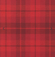 Red Plaid Luxe Flannel Bandana