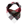Load image into Gallery viewer, Red Plaid Luxe Flannel Dog Bandana
