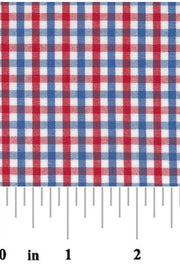 Red, White & Blue Plaid