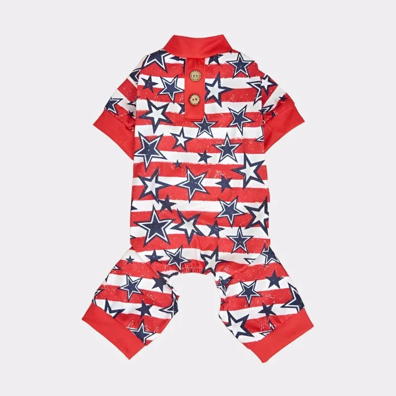 Americana Stars & Stripes Dog PJs