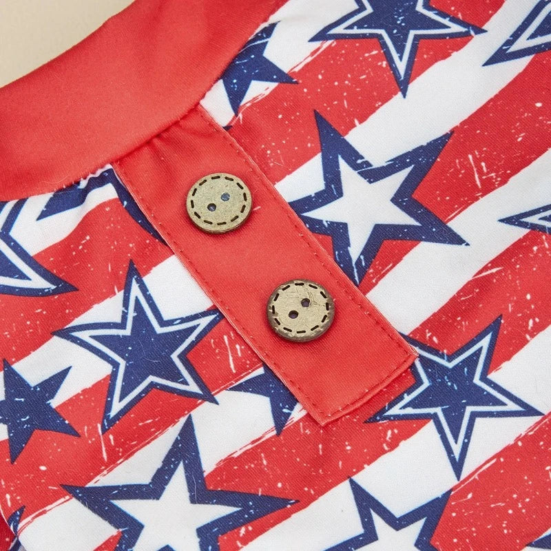 Americana Stars & Stripes Dog PJs