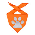 Load image into Gallery viewer, Reflective Dog Bandana Orange
