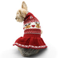 Load image into Gallery viewer, Reindeer Fair Isle Sweater Dress
