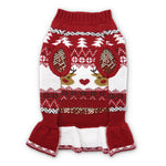 Reindeer Fair Isle Sweater Dress