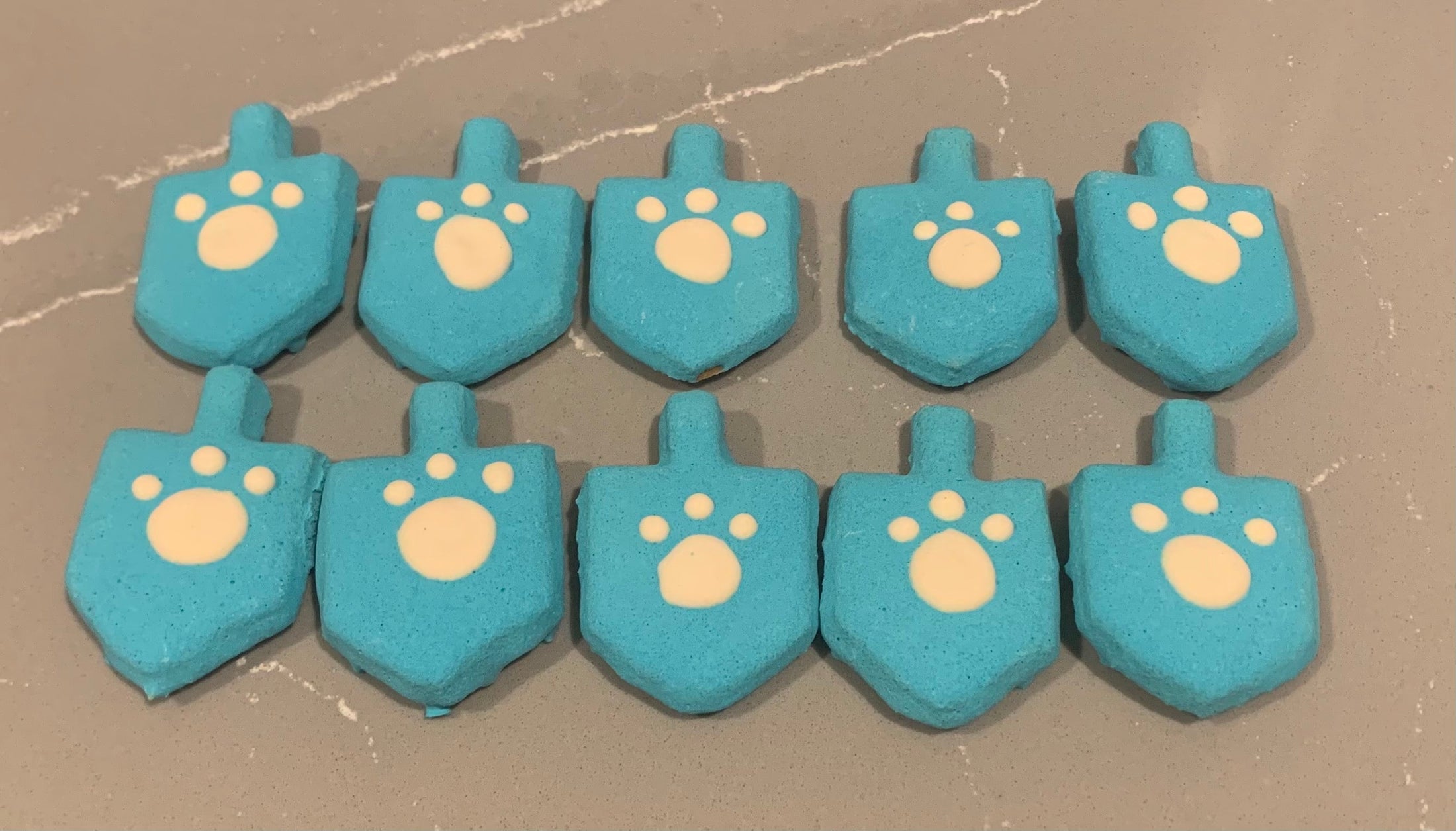 Mini Dreidel Treats - Set of 10