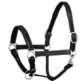 Load image into Gallery viewer, ExionPro Triple Stitched Leather Halter - Brass Nickel Hardware
