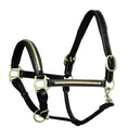Load image into Gallery viewer, ExionPro Clincher Leather Halter - Brass Hardware
