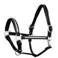 Load image into Gallery viewer, ExionPro Clincher Leather Halter - Brass Nickel Hardware
