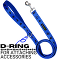 Load image into Gallery viewer, EcoBark Royal Blue Dog Leash- Padded Comfort Grip Leash - 4ft, 5ft, and 6ft Leash for Small and Medium Dogs
